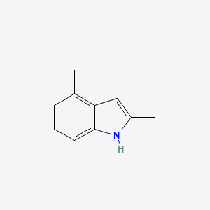 molecular formula C10H11N B1337883 2,4-二甲基-1H-吲哚 CAS No. 10299-61-3