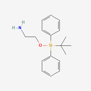 molecular formula C18H25NOSi B1337889 2-((tert-butyldiphenylsilyl)oxy)ethanamine CAS No. 91578-89-1