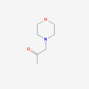 molecular formula C7H13NO2 B1337898 1-吗啉-4-基丙酮 CAS No. 6704-35-4