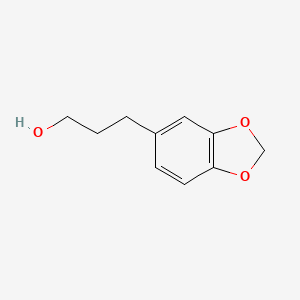 B1337899 1,3-Benzodioxole-5-propanol CAS No. 7031-03-0