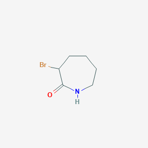 molecular formula C6H10BrNO B1337900 3-Bromoazepan-2-one CAS No. 3457-66-7