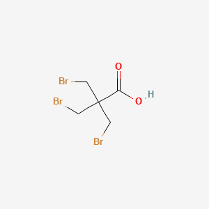 molecular formula C5H7Br3O2 B1337908 3-bromo-2,2-bis(bromomethyl)propanoic Acid CAS No. 52813-48-6