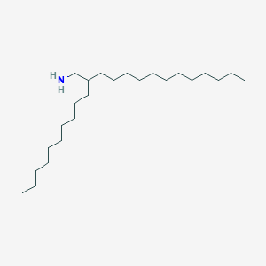 B1337909 1-Tetradecanamine, 2-decyl- CAS No. 62281-07-6