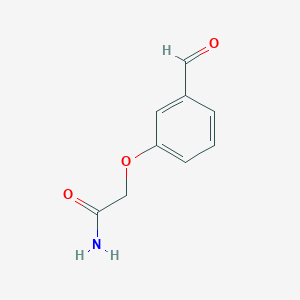 2-(3-Formylphenoxy)acetamide
