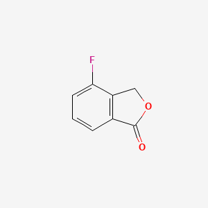 molecular formula C8H5FO2 B1337938 4-Fluoroisobenzofuran-1(3H)-one CAS No. 2211-81-6