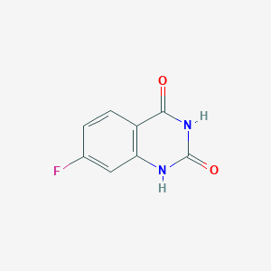 molecular formula C8H5FN2O2 B1337949 7-Fluoroquinazoline-2,4(1H,3H)-dione CAS No. 76088-98-7