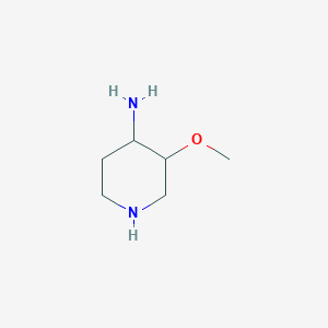 molecular formula C6H14N2O B133796 3-Methoxypiperidin-4-amine CAS No. 156970-92-2