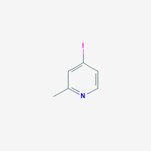 molecular formula C6H6IN B1337970 4-Iodo-2-methylpyridine CAS No. 22282-65-1