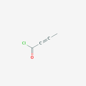 molecular formula C4H3ClO B1337992 2-Butynoyl chloride CAS No. 39753-54-3
