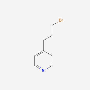 molecular formula C8H10BrN B1338005 4-(3-Bromopropyl)pyridine CAS No. 40337-66-4