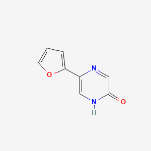 5-(Furan-2-yl)pyrazin-2-ol