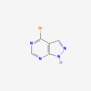 molecular formula C5H3BrN4 B1338031 4-Bromo-1H-pyrazolo[3,4-d]pyrimidine CAS No. 30129-51-2