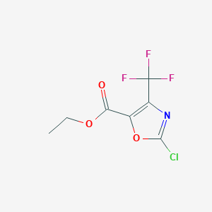 Ethyl 2-chloro-4-(trifluoromethyl)oxazole-5-carboxylate
