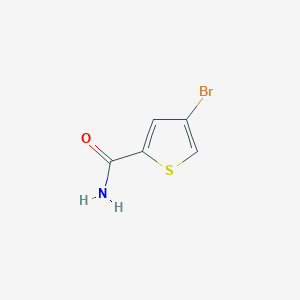 molecular formula C5H4BrNOS B1338063 4-Bromothiophene-2-carboxamide CAS No. 83933-17-9