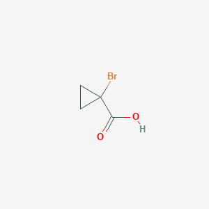 molecular formula C4H5BrO2 B1338077 1-Bromocyclopropanecarboxylic acid CAS No. 89544-84-3