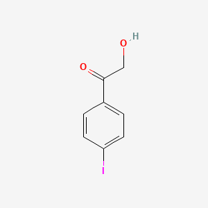 molecular formula C8H7IO2 B1338078 2-羟基-1-(4-碘苯基)乙酮 CAS No. 78812-64-3