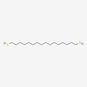 molecular formula C16H34S2 B1338082 1,16-Hexadecanedithiol CAS No. 79028-45-8