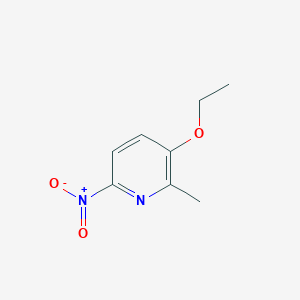 molecular formula C8H10N2O3 B1338084 3-Ethoxy-2-methyl-6-nitropyridine CAS No. 73101-78-7