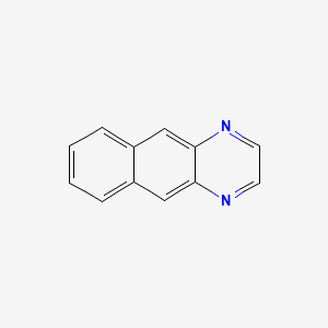 molecular formula C12H8N2 B1338093 Benzo[g]quinoxaline CAS No. 260-50-4