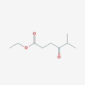 molecular formula C9H16O3 B1338096 Ethyl 5-methyl-4-oxohexanoate CAS No. 54857-48-6