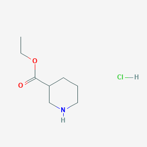 molecular formula C8H16ClNO2 B1338097 Ethyl 3-piperidinecarboxylate hydrochloride CAS No. 4842-86-8