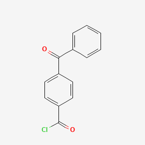 molecular formula C14H9ClO2 B1338104 4-benzoylbenzoyl Chloride CAS No. 39148-58-8