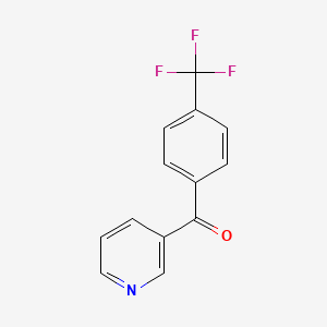 Pyridin-3-yl(4-(trifluoromethyl)phenyl)methanone
