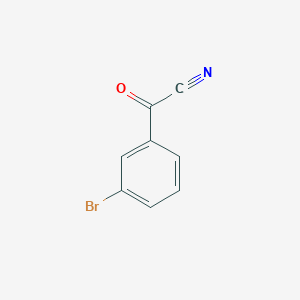 molecular formula C8H4BrNO B1338134 3-Bromobenzoyl cyanide CAS No. 24999-51-7