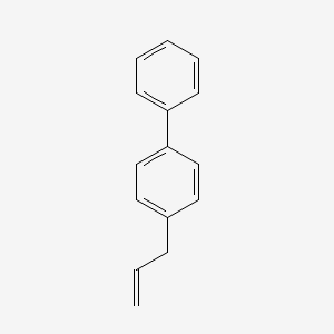 molecular formula C15H14 B1338140 3-(4-Biphenyl)-1-propene CAS No. 20120-35-8