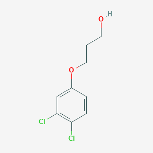molecular formula C9H10Cl2O2 B1338144 3-(3,4-Dichlorophenoxy)propan-1-ol 