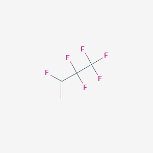 molecular formula C4H2F6 B1338149 2,3,3,4,4,4-Hexafluoro-1-butene CAS No. 374-39-0