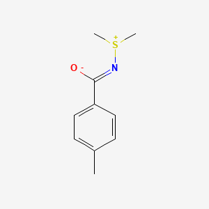 molecular formula C10H13NOS B13381555 N-(dimethylsulfonio)-4-methylbenzenecarboximidate 