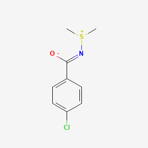 molecular formula C9H10ClNOS B13381576 N-(dimethylsulfonio)-4-chlorobenzenecarboximidate 