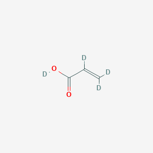 molecular formula C3H4O2 B1338162 Acrylic acid-d4 CAS No. 285138-82-1