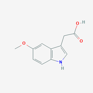molecular formula C11H11NO3 B133817 5-Methoxyindole-3-acetic acid CAS No. 142396-09-6
