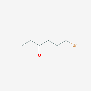 molecular formula C6H11BrO B1338189 6-Bromohexan-3-one CAS No. 20434-22-4