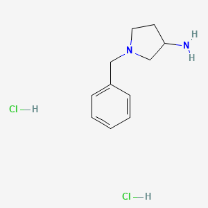 molecular formula C11H18Cl2N2 B13381930 (R)-(-)-3-Amino-1-benzylpyrrolidine Dihydrochloride 