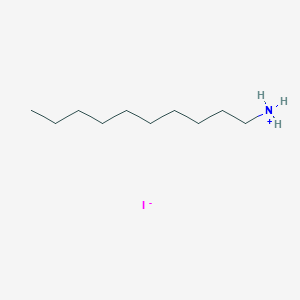 molecular formula C10H24IN B13382128 Decaneammonium iodide 