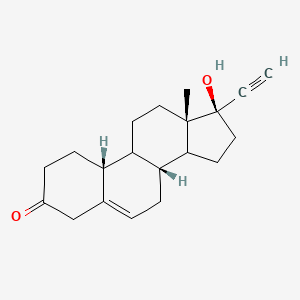 molecular formula C20H26O2 B13382140 | currency-5(6)-Norethindrone 