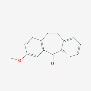molecular formula C16H14O2 B133822 3-Methoxy Dibenzosuberone CAS No. 17910-76-8