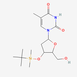 molecular formula C16H28N2O5Si B13382263 3'-O-tert-butyldimethylsilyl-thymidine 