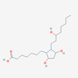 molecular formula C20H38O5 B13382420 Dihydro-PGF1alpha 