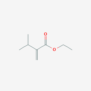 molecular formula C8H14O2 B1338243 3-甲基-2-亚甲基戊酸乙酯 CAS No. 68834-46-8