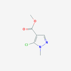 molecular formula C6H7ClN2O2 B1338244 Methyl 5-chloro-1-methyl-1H-pyrazole-4-carboxylate CAS No. 88398-85-0