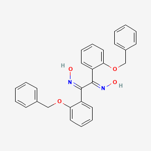 molecular formula C28H24N2O4 B13382448 1,2-Bis[2-(benzyloxy)phenyl]-1,2-ethanedione dioxime 