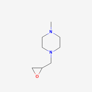 molecular formula C8H16N2O B1338246 1-Methyl-4-(oxiran-2-ylmethyl)piperazine CAS No. 4122-79-6