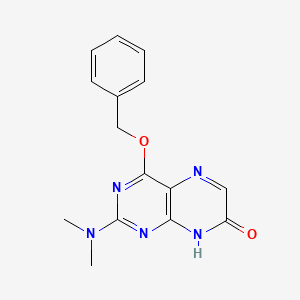 molecular formula C15H15N5O2 B13382508 4-(benzyloxy)-2-(dimethylamino)-7(8H)-pteridinone 