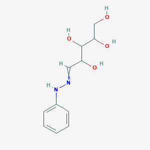 molecular formula C11H16N2O4 B13382530 5-(Phenylhydrazinylidene)pentane-1,2,3,4-tetrol 