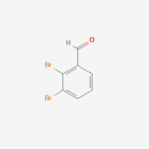 molecular formula C7H4Br2O B1338254 2,3-二溴苯甲醛 CAS No. 61563-26-6