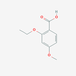 molecular formula C10H12O4 B1338261 2-Ethoxy-4-methoxybenzoic acid CAS No. 55085-15-9